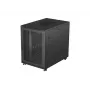 Armário rack 19 polegadas 22U 800x1200mm, para montagem, preto, porta perfurada Lanberg