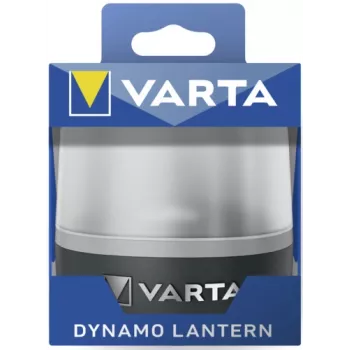 Lanterna dínamo recarregável por manivela Varta 17670 101 111 - luminária de emergência portátil