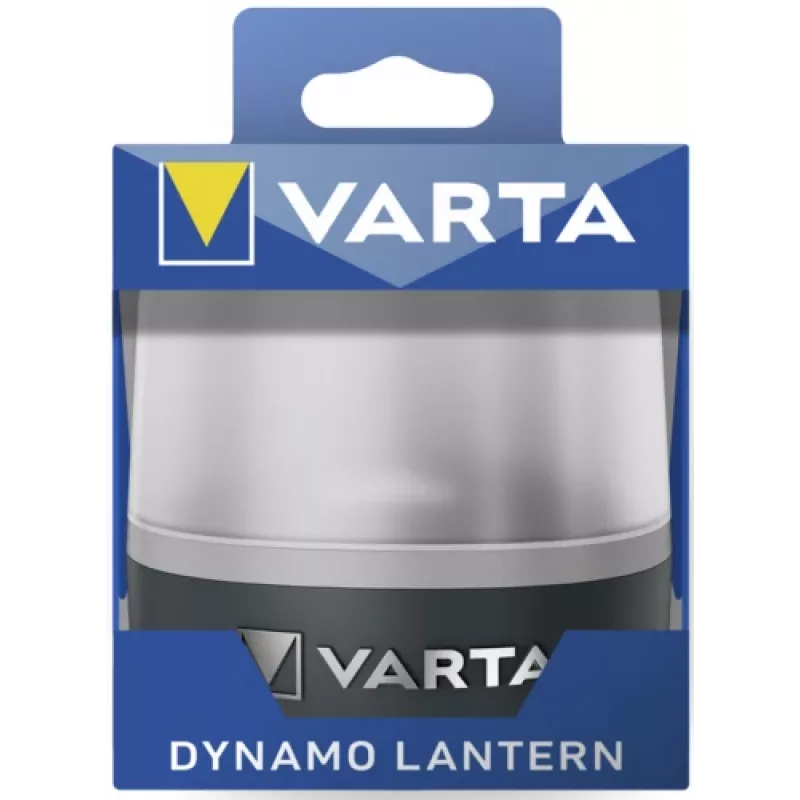 Lanterna dínamo recarregável por manivela Varta 17670 101 111 - luminária de emergência portátil