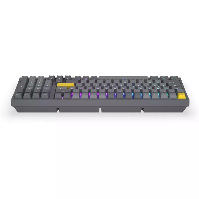 Celeris 1800, Teclado gaming Cinzento, Layout US, ENDORFY Yellow da Gateron