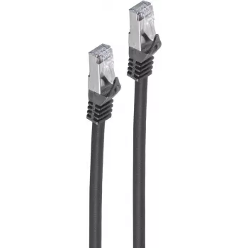 Cabo de rede ShiverPeaks BS08-39075 RJ-45 Cat7 10 m preto