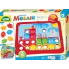Lena My First Mozaic Traffic modelo 35633 – conjunto de mosaico educativo com placa de encaixe para motivos de veículos