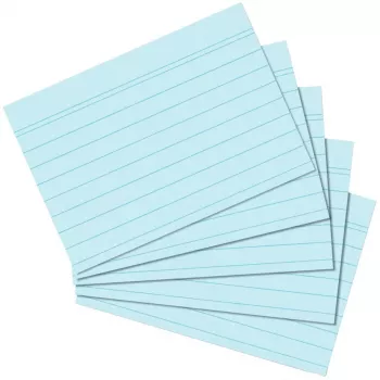 Ficha Herlitz 10836203 azul 1 unid.