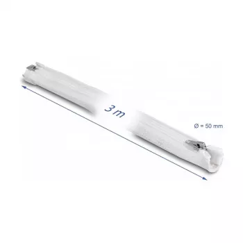 Manga trançada DeLOCK 20835 3 m x 50 mm branco