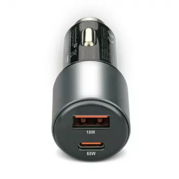 Carregador de automóvel everActive CC-60Q, QC3.0, até 83W, adaptador USB para automóvel