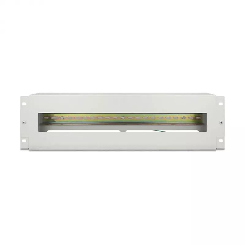 Painel de disjuntores DeLOCK 67196 metal cinzento 132 mm de largura