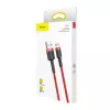 Cabo USB Baseus CAMKLF-C09 2m USB A para Micro-USB B vermelho