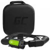 Cabo de carregamento para veículos elétricos Green Cell EV13 preto Type 2 5 m
