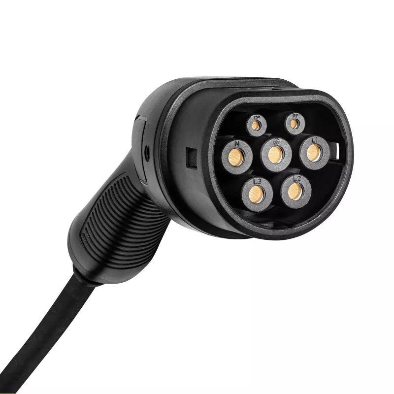 Posto de carregamento para veículos elétricos Wallbox Akyga AK-EC-21 Type2 3 fases 16A 11kW 5m