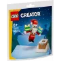 Brinquedo de construção LEGO Santa's Chimney Polybag 30692 – mini conjunto de construção de Natal