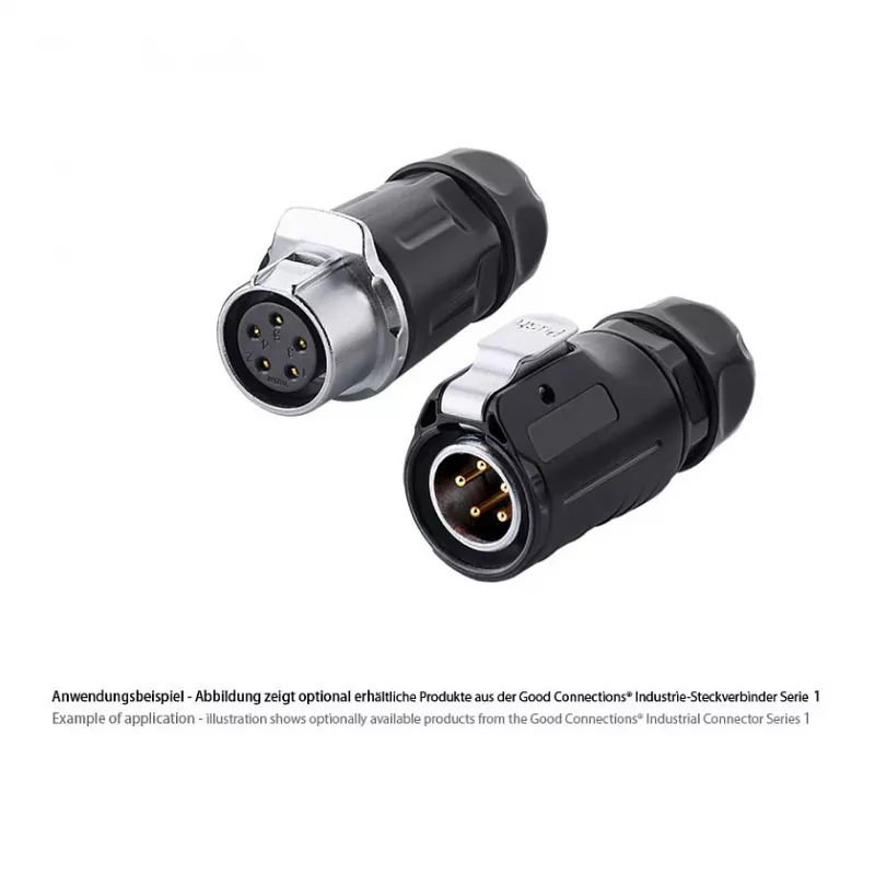 Good Connections ficha industrial S1 - Power 5-Pin M20