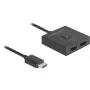 Switch HDMI DeLOCK 18901 144Hz preto plástico 55x55x15mm