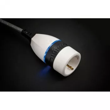 Brennenstuhl 1161830 cabo de extensão 3 m 1 tomada AC para interior preto - branco (1161830)