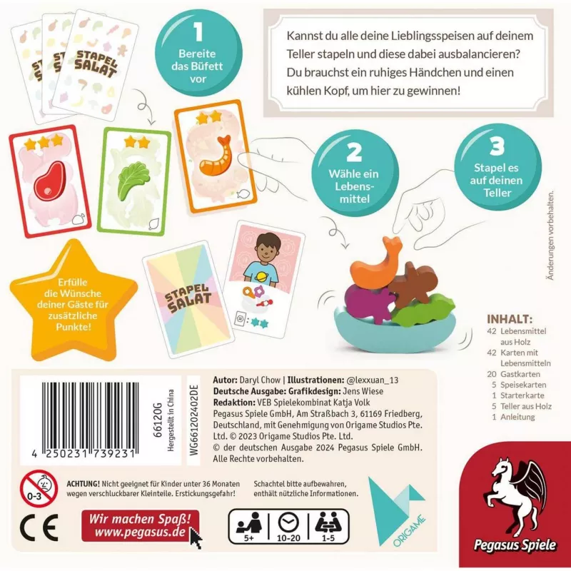 Stapelsalat, jogo de destreza