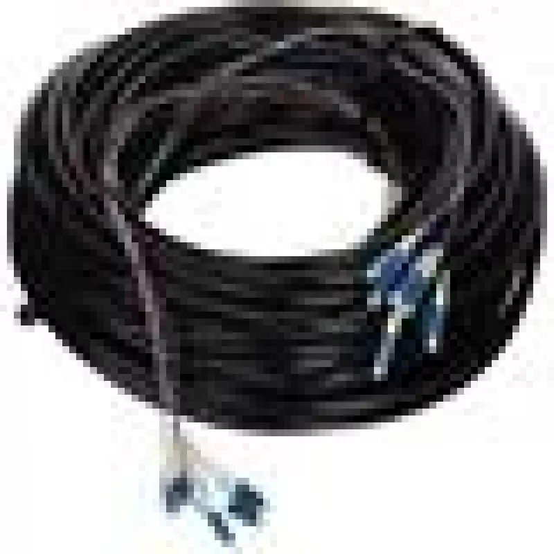 Cabo de fibra ótica LC monomodo Ubiquiti InfiniBand/cabo de fibra ótica 60,96 m preto