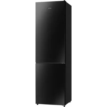 Combinado de frigorífico e congelador Gorenje NRK620EABG4, de instalação livre com congelador na parte inferior, 336 L total, 2004 mm de altura, classe energética E
