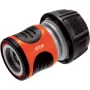 Gardena 18214-20 Water Stop conector de mangueira 19 mm (3/4″), preto/laranja