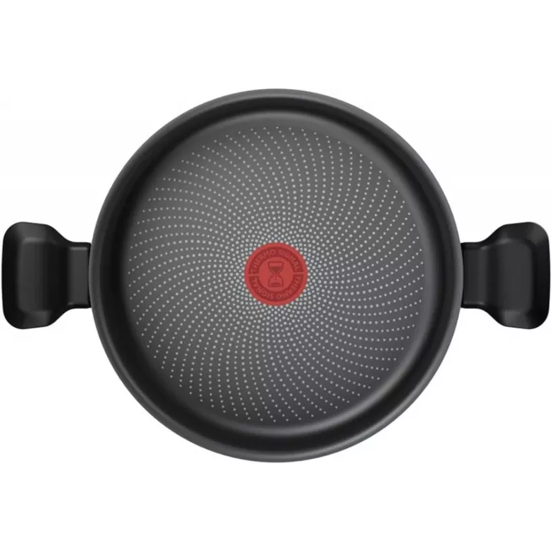 Panela funda Tefal H0567042 24 cm com tampa — utensílio de cozinha antiaderente, 24 cm de diâmetro
