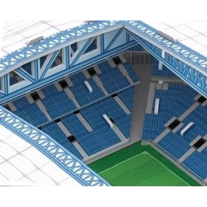 Puzzle 3D cubicfun modelo do estádio Lech-Poznan — réplica de estádio à escala para montar, peças de cartão, número de modelo 306-20257