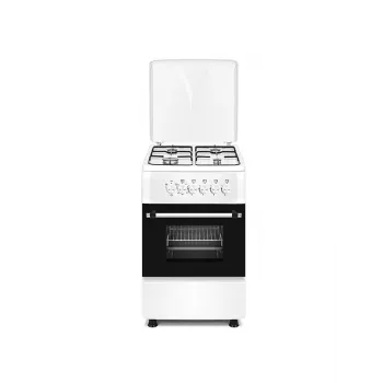 Fogão misto a gás e elétrico Ravanson KWGE-K550 branco