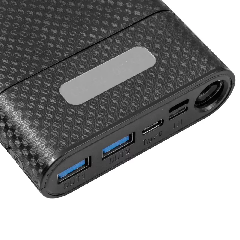 Akyga AK-BC-04 Caixa para power bank 20000 mAh, 8x 18650, 18W PD QC4+, USB-C, 2x USB-A, Lightning