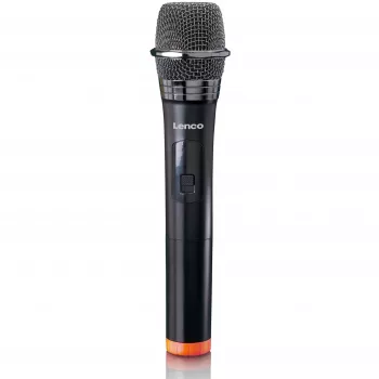 Microfone de palco Lenco MCW-011BK