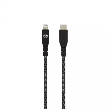 Cabo de dados Tellur Type-C para Lightning 3A PD60W 1m – preto