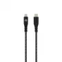 Cabo de dados Tellur Type-C para Lightning 3A PD60W 1m – preto