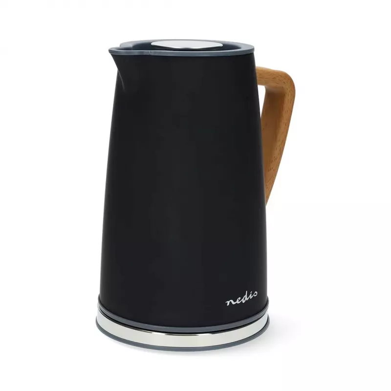 Chaleira elétrica Nedis KAWK510EBK 1,7 L 2200 W preto