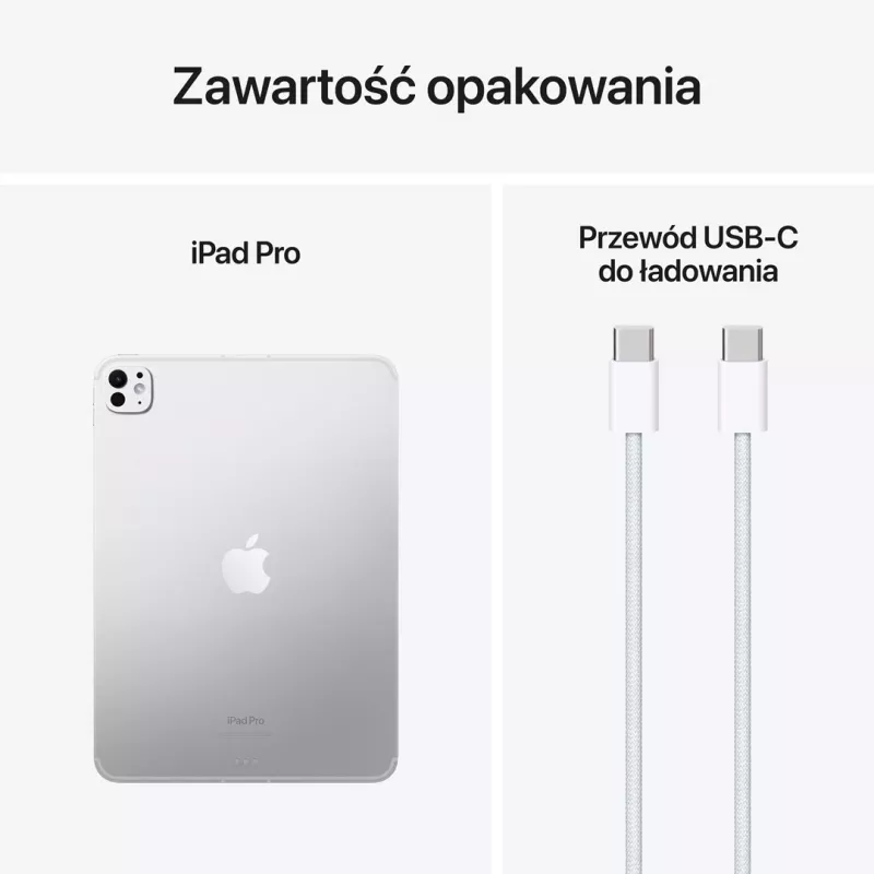 Apple iPad 11 polegadas Pro WiFi + Cellular 2TB com vidro nano-texturizado – prateado