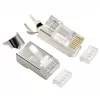 Conector macho RJ45 GEMBIRD CAT7 8P8C banhado a ouro 15µm FTP/SFTP pack de 50