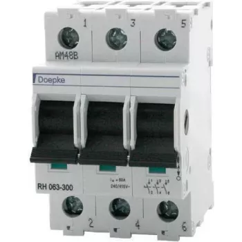 Interruptor principal DOEPKE 63A RH063-300 3 contactos normalmente abertos RH063-300 (09981062)