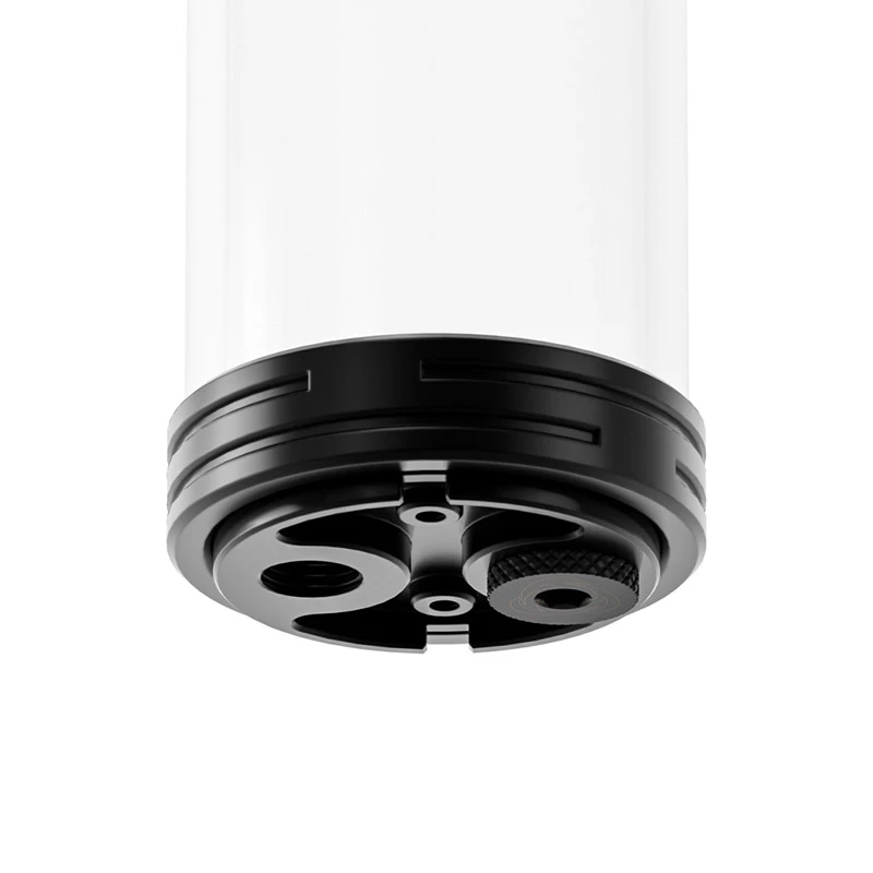 Reservatório (200 mm) Singularity Protium 2.0 — Acetal, preto (SC-P2-200R-ALBK)