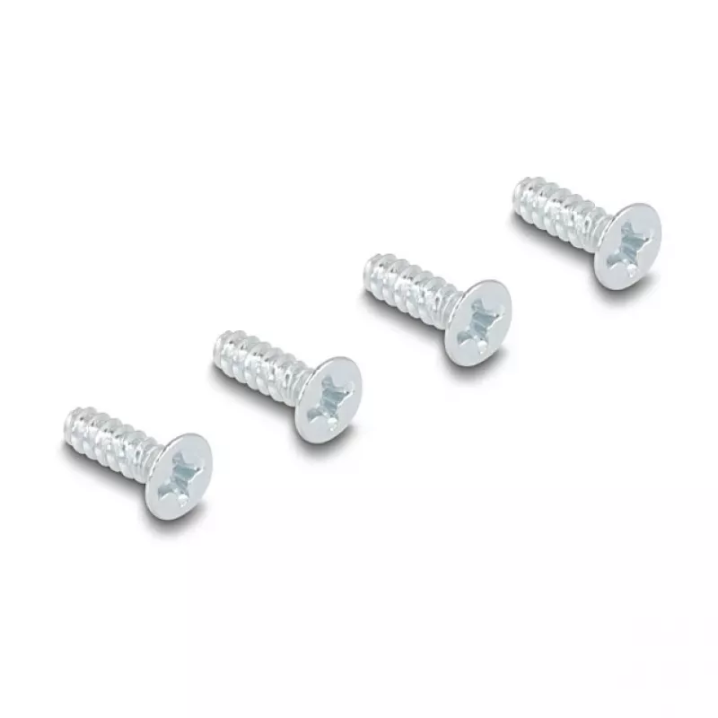 DeLOCK 67062 Passagem embutida D-Type RJ45 Cat.6A STP, metal