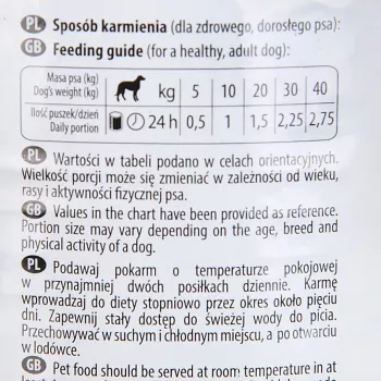 Comida húmida para cães Dolina Noteci Truta Adult 800 g — sem cereais, 12% proteína, 6% gordura
