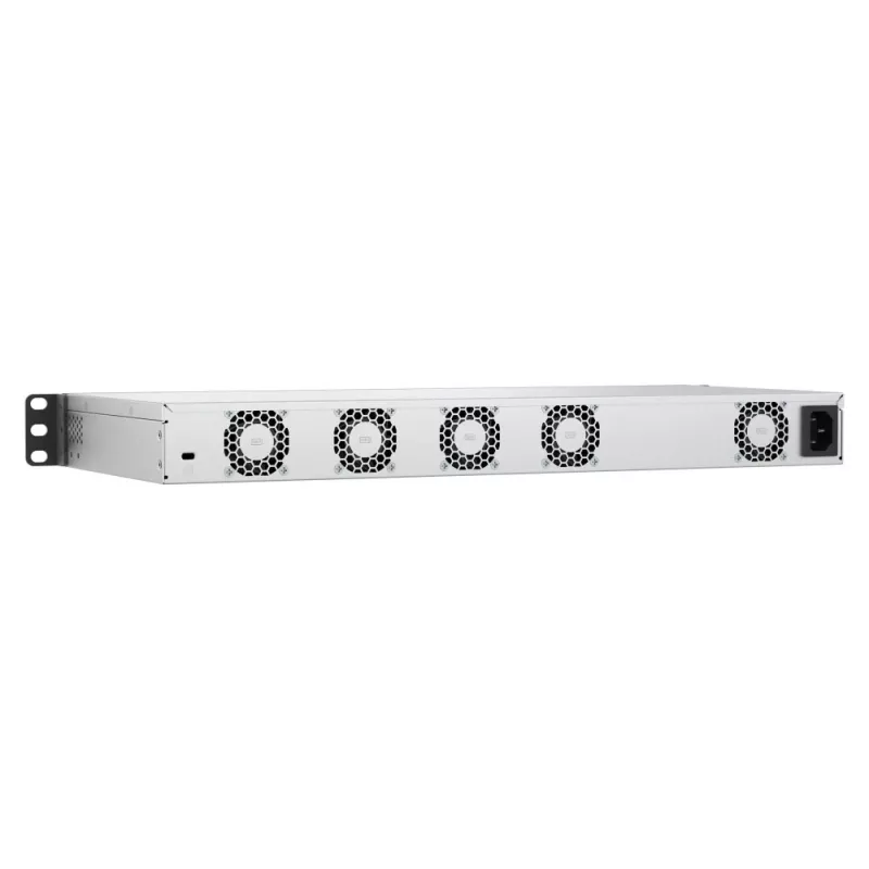 Switch de rede QNAP QSW-M3224-24T Managed L3 10G Ethernet (100/1000/10000) 1U preto, prateado
