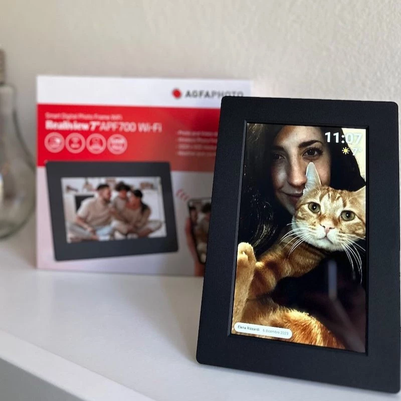 Agfa Photo APF1700 LCD HD WiFi 17 + 32GB armazenamento