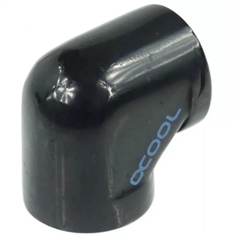 Conector em L Alphacool HF G1/4 fêmea para G1/4 fêmea - Deep preto (17042)