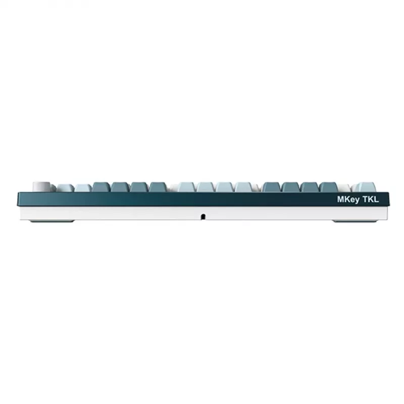 Teclado gaming Montech MKey TKL USB Cinzento-escuro, Azul-claro, Branco