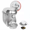 Máquina de café de brincar KLEIN Bosch Tassimo 9231 – máquina de café de brincar, prateada, roleplay para crianças