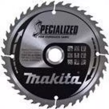 Makita especial - disco de serra circular - para madeira - 165 mm - 40 dentes (B-32960)