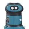 Lixadora orbital excêntrica portátil Makita DBO480Z, 14000 OPM, preto, azul, 210 W