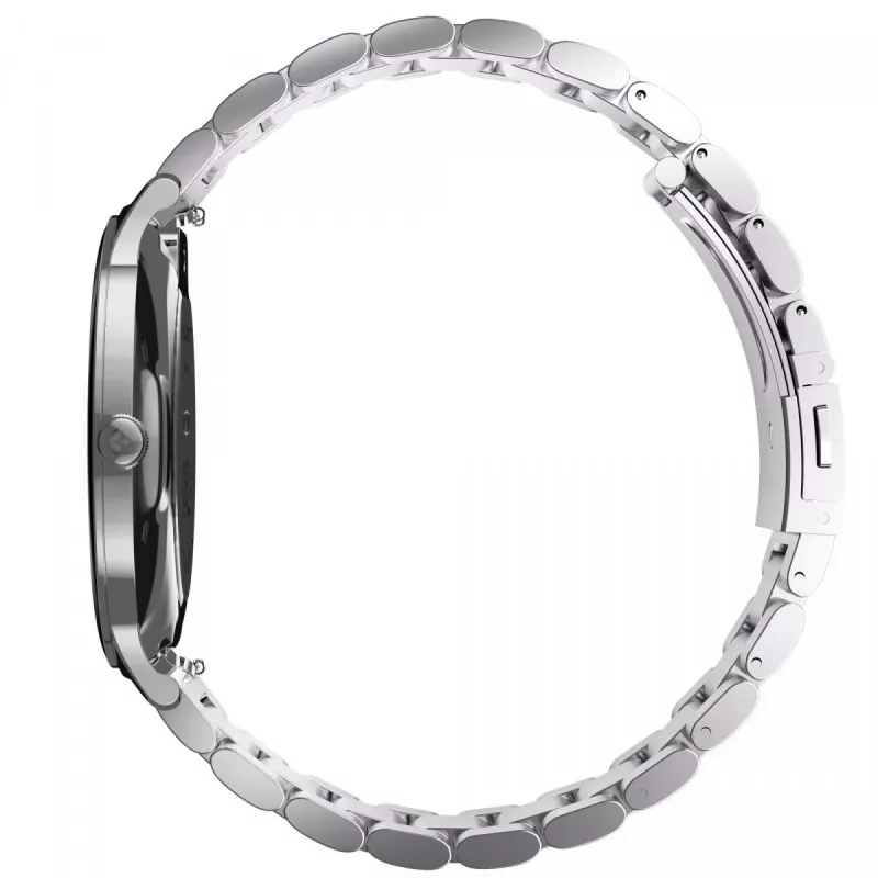 Smartwatch Garett Quantum — aço inoxidável prateado