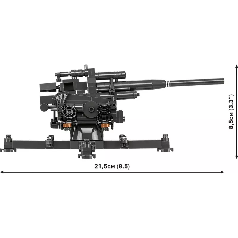 Conjunto de construção Cobi Blöcke 10,5 cm Flak 39 — 339 peças