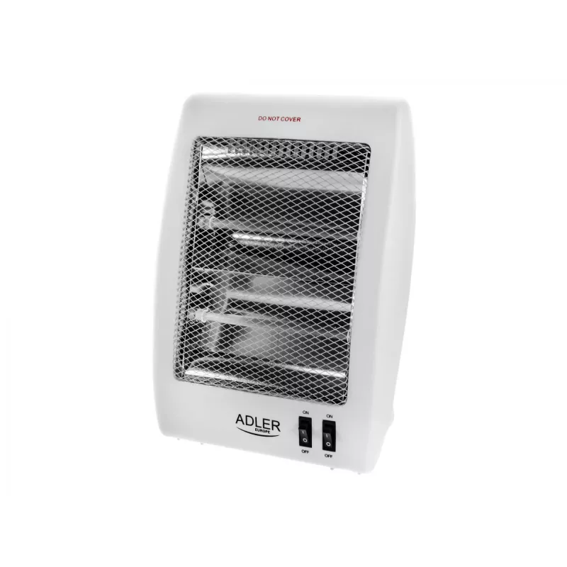 Adler | Aquecedor | AD 7709 | Aquecedor halogéneo | 800 W | Número de níveis de potência 2 | Branco