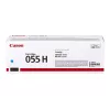 Cartucho de toner Canon 055H 1 unid. original ciano
