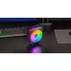Arrefecedor de ar TACENS Mars Gaming MCPU-LCD, ventoinha de 120 mm, TDP 300 W, compatível com LGA1700/1200/115x/1366 e AM4/AM5, preto