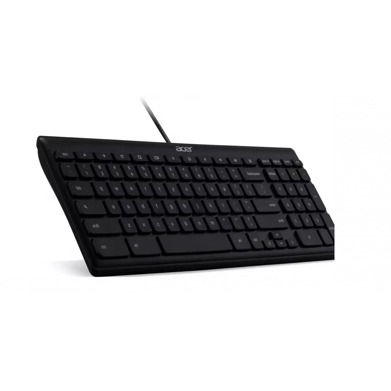 Acer AKW900 GP.KBD11.04F teclado com fio USB, US International QWERTY, preto