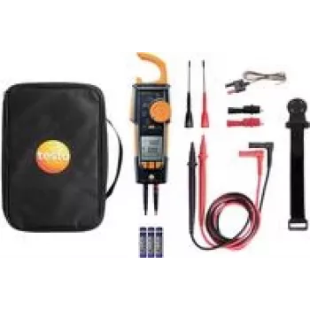 testo 770-3 pinça amperimétrica digital CAT III 1000 V, CAT IV 600 V visor (contagens): 6000 (0590 7703 03)