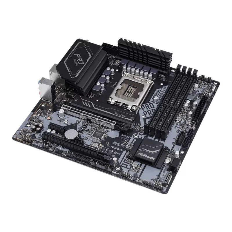 Placa-mãe ASRock H670M Pro RS Intel H670 LGA 1700 micro ATX